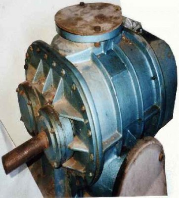 Moteur de soufflerie industrielle